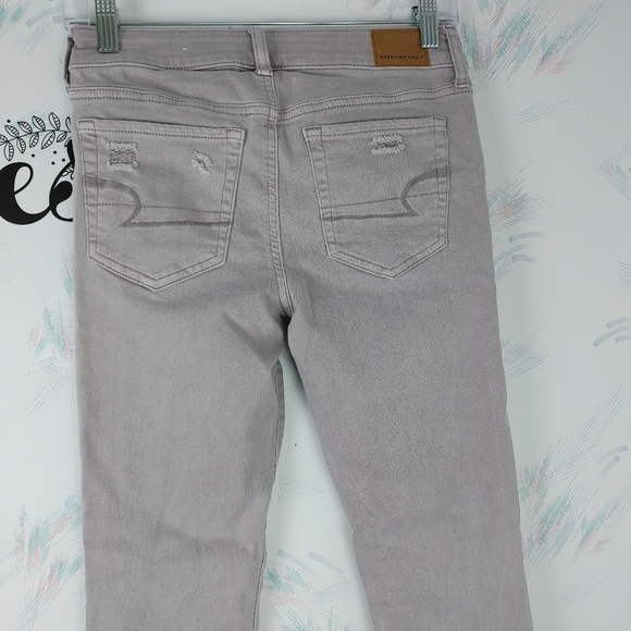 American Eagle Super Stretch Jeggings Lavender 2 - Picture 5 of 10